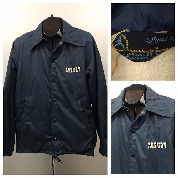 1960s Champion Running Man Windbreaker Jacket Coat