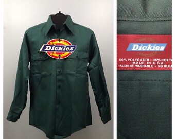 Vintage Dickies Button Down Work Shirt 