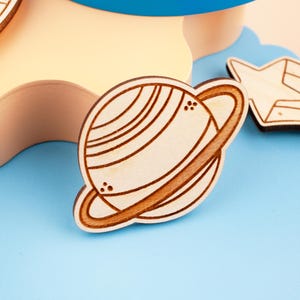 Saturn Wall Hook, Space Theme Self Adhesive Wall Hook, Kids Hook, Print Hanger, Poster Hanger, Nursery Decor
