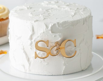 Personalised Initials Wedding Cake Charm