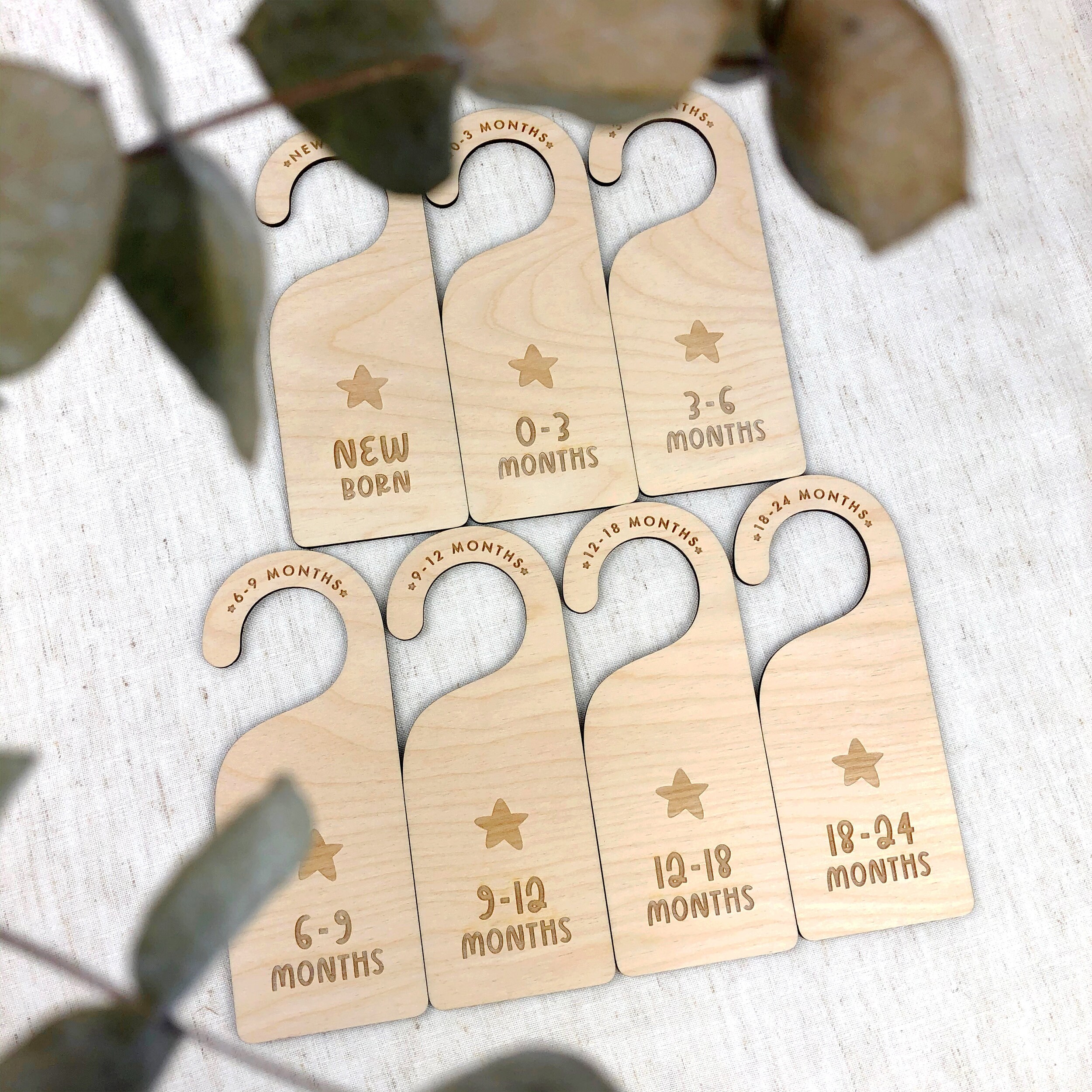 Star Baby Kleiderschrank Teiler Baby Schrank Teiler Holz | Etsy