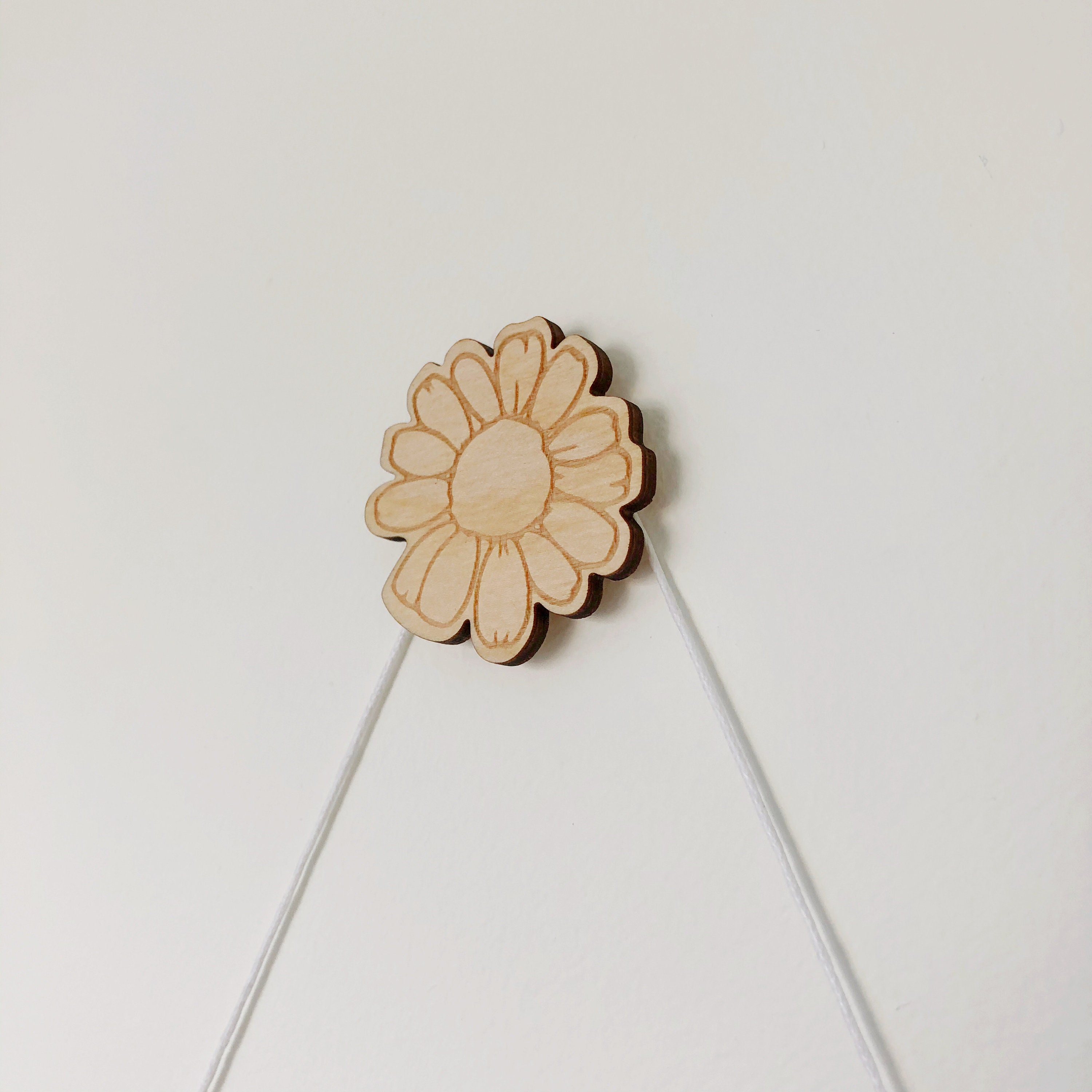 Flower Wall Hook Self Adhesive Nursery Wall Hook Kids Hook Etsy