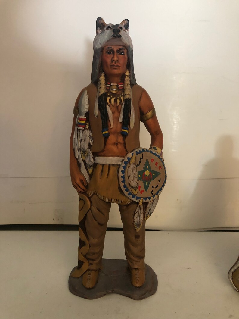 Vintage Native American Ceramic Figurines by Elayne Etsy