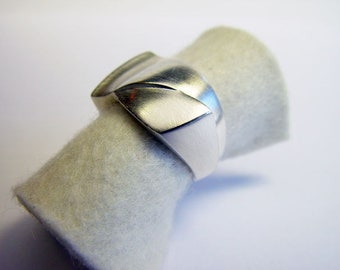 Ring "due" silver