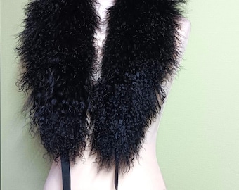 Dames Faux Bont Kraag Sjaal voor Winter Neck Warmer Sjaal Wrap
