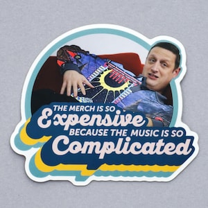 Complicated Music Sticker - King Gizzard