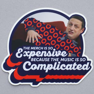 Fishman Complicated Music Sticker