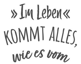 Schicksal Spruche