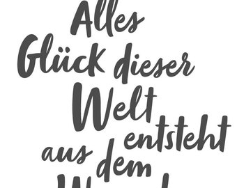 Buddhismus zitat glück Zitate über