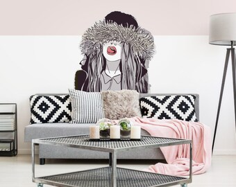 Wandtattoo Kinderzimmer Häuser Deko MOSSLANDA IKEA | Etsy