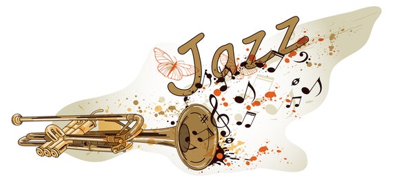 Wandtattoo Musik Musiker Figuren Saxophon Trompete Wandsticker Wandtattoo Musik Musiker Figuren Saxophon Trompete Wandsticker