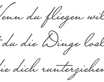 Loslassen sprüche
