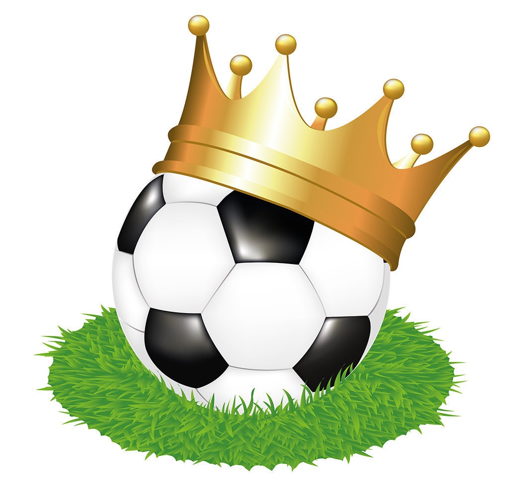 Pegatinas de pared cuarto de los niños El fútbol con la | Etsy