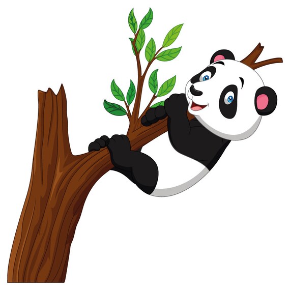 Motivo Panda Confezione da 12 pastelli Grassi 
