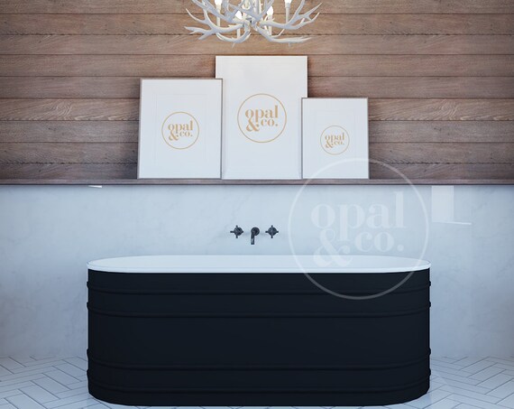 Picture Frame Mockups Bathroom Frame Mockupwood Mockup Frame