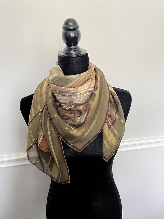 VALENTINO Printed silk scarf 売上高ランキング inspektorat