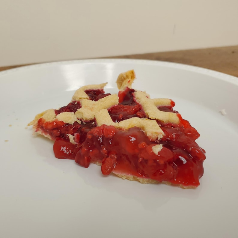 Homemade Red Raspberry Pie - Etsy