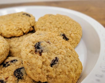Chocolate Chip Oatmeal Cookies Fresh Baked Homemade From Scratch Gourmet