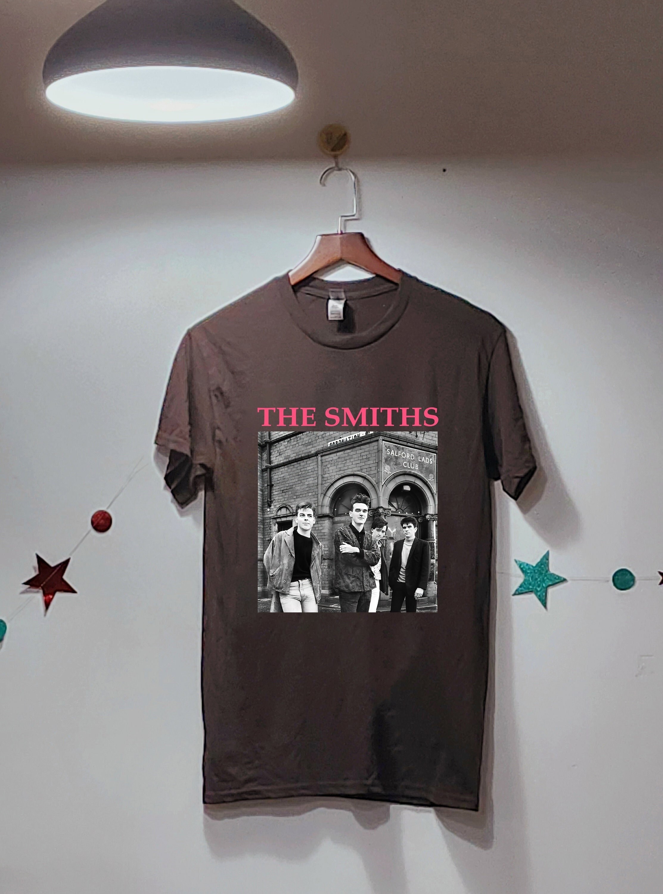 Discover The Smiths Vintage Tee Shirt, Vintage 90s The Smiths Shirt, The Smiths Rock Tour Shirt