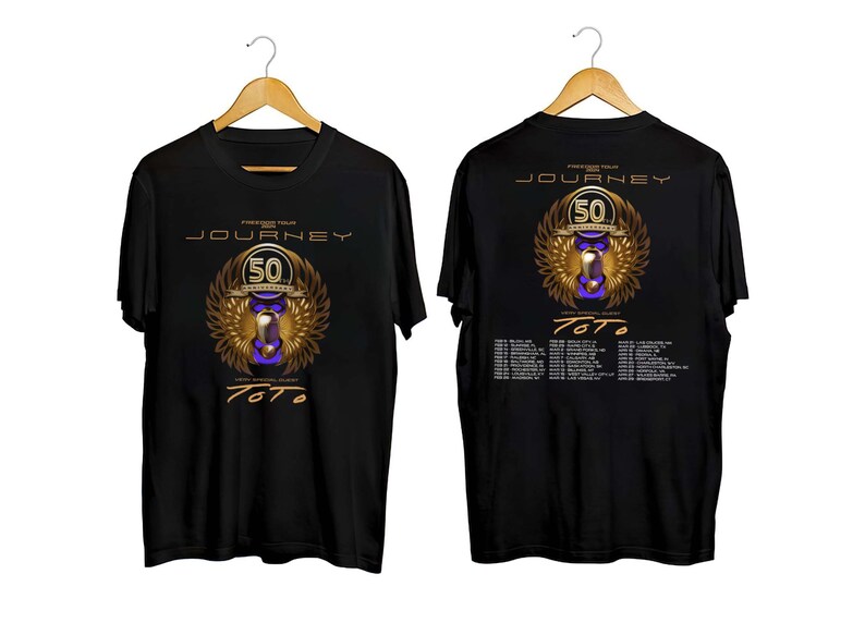 Journey Freedom Tour 2025 PNG, Journey With Toto 2025 Concert Png