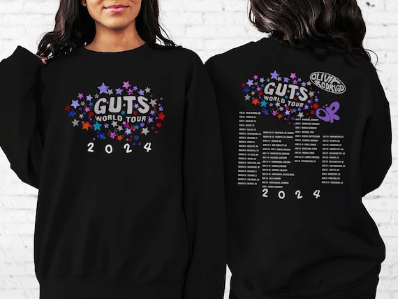 Olivia Rodrigo Guts PNG, Olivia Rodrigo Guts Merch, Guts Tour 2024 Png,  GUTS World Tour 2024 Png, Olivia Rodrigo Album GUTS Png 