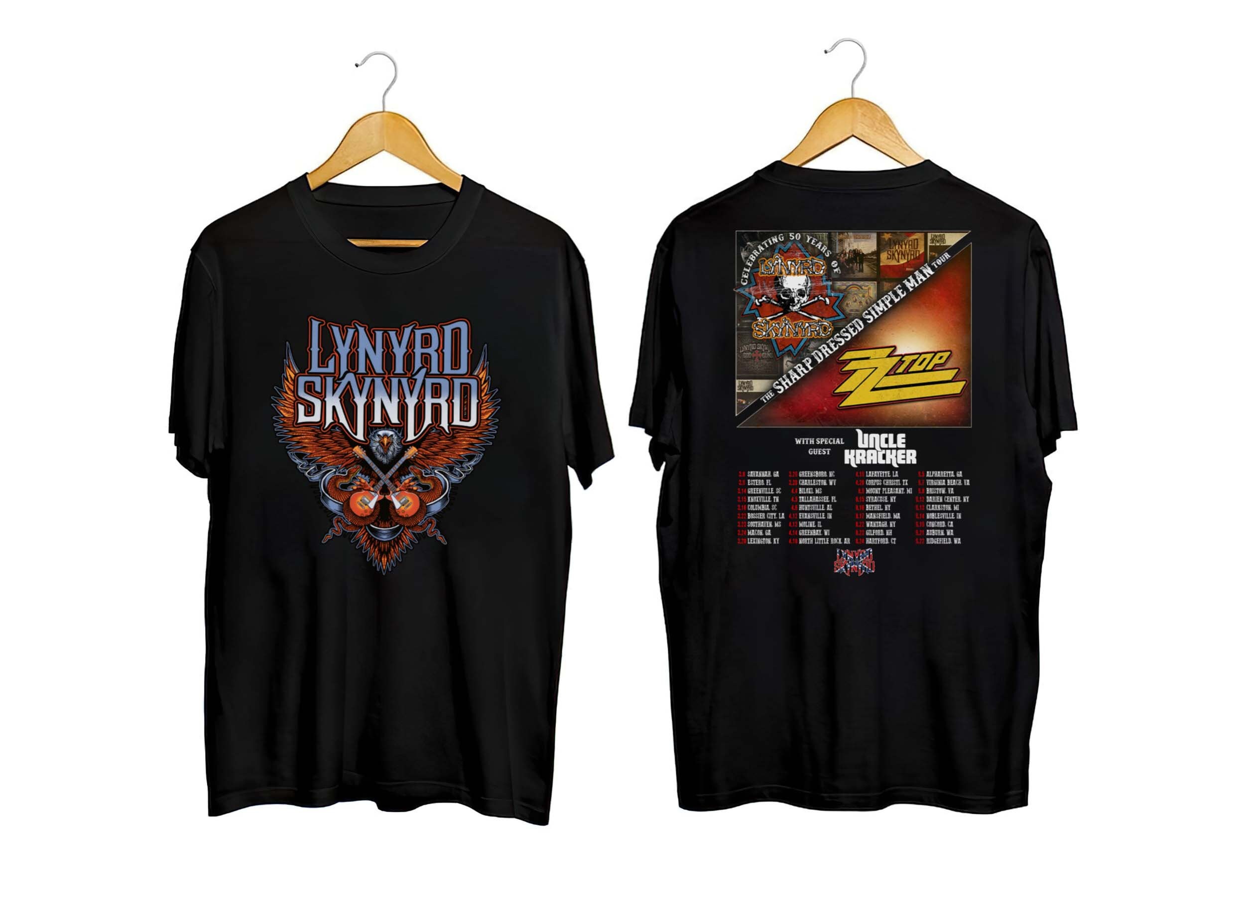 Lynyrd Skynyrd Tour 2023 PNG the Sharp Dressed Simple Man - Etsy