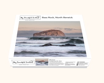 500 piece Scottish jigsaw - Bass Rock, North Berwick