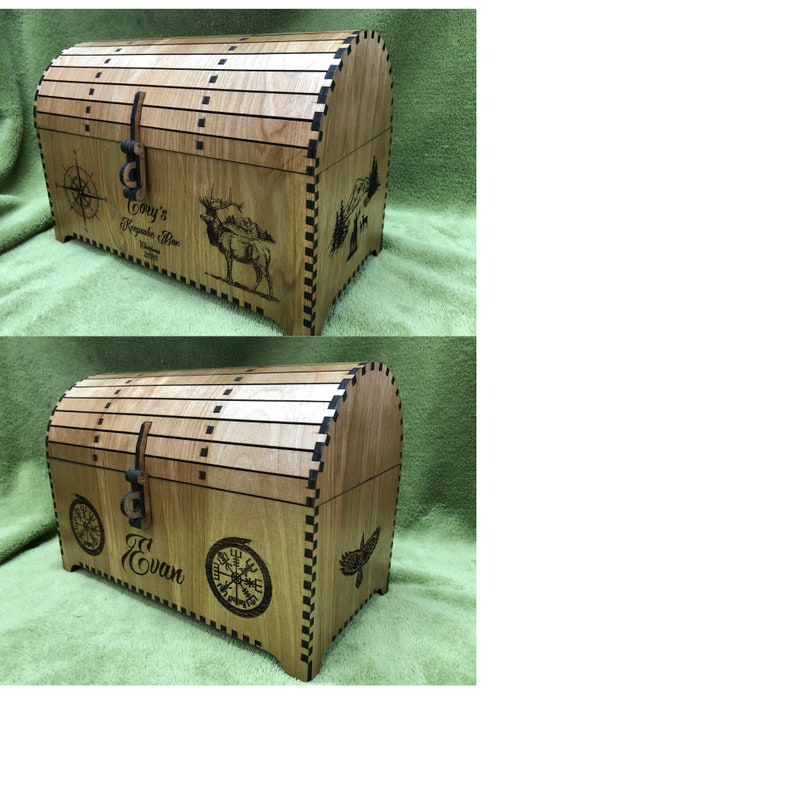 Treasure Chest Personalized Gifts Birthday Gift For Him Etsy