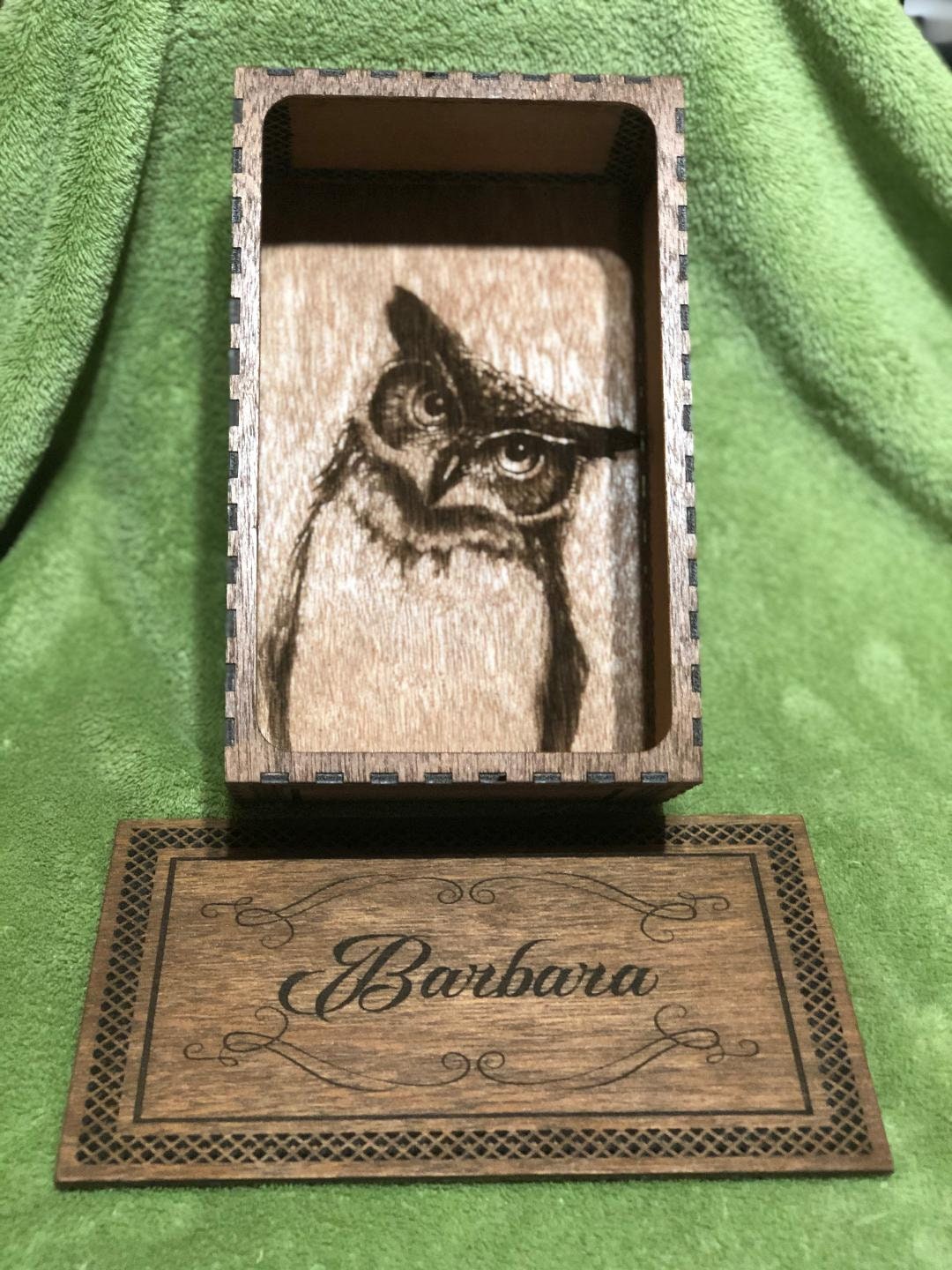 Personalized Jewelry Box Keepsake Gift Box Laser Engraved Etsy