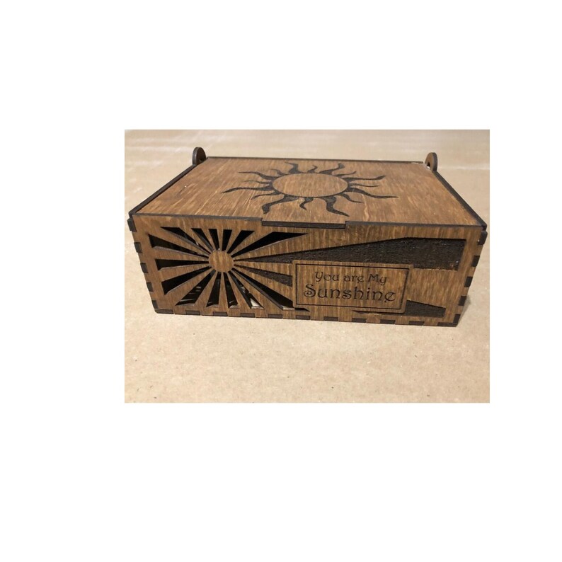 Wind Up Music Box Plays The Tune You Are My Sunshine Etsy