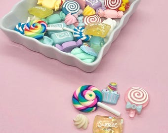 Candy Cabochons: Resin Flat Backs for DIY Crafts