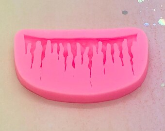Drizzle Silicone Mold – Faux Sweet, Resin, Soap & Dessert Craft Tool