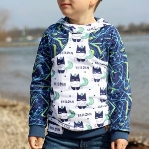 Ebook Casual Sweater Midi Pullover für Kinder Nähanleitung Schnittmuster Sewing Pattern Bild 7