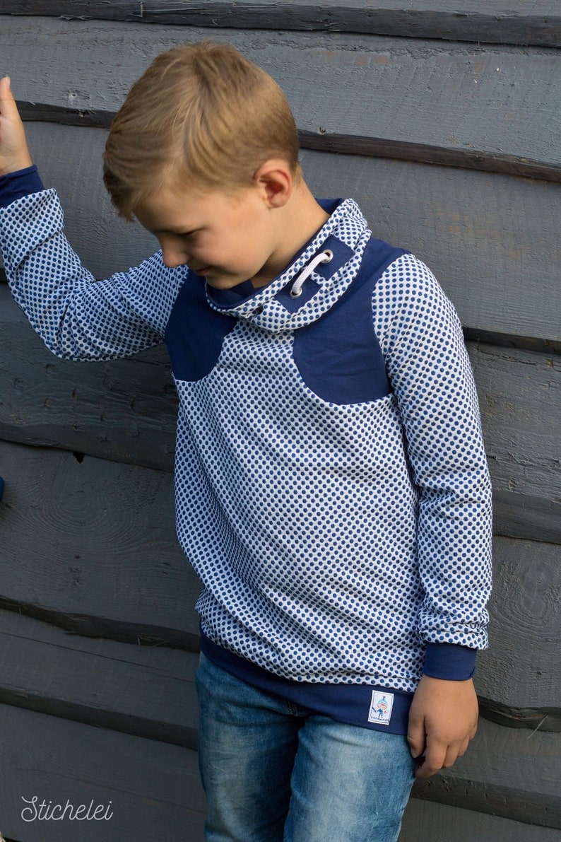 Ebook Casual Sweater Maxi Gr. 128 164 Pullover Nähanleitung / Sewing Pattern Bild 5