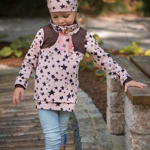 Ebook Casual Sweater Midi Pullover für Kinder Nähanleitung Schnittmuster Sewing Pattern Bild 6