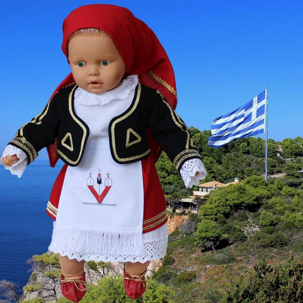 Children's traditional Greek costume