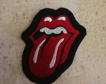 Rolling Stones Music Rock embroidered iron on sew on patch retro vintage style 