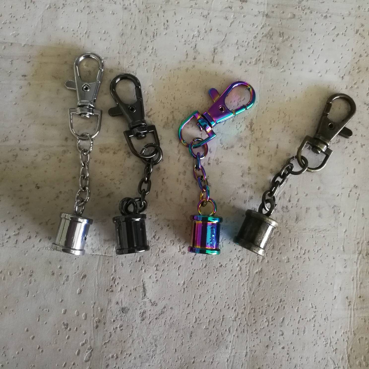 Tassle Caps with swivel clasp. Bag hardware decorative Etsy