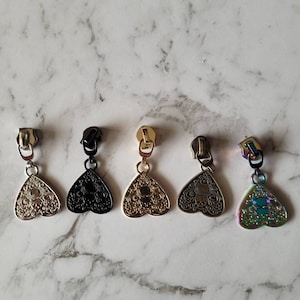 Planchette Zipper Pull, number 5 Zipper pull, Handbags and Purse hardware, bag supplies, zipper charms,