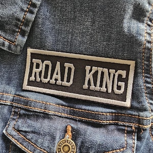 Road King Iron on Patch.