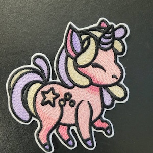 Mystique Creatures iron on patch, bag decoration,  clothing, fun patch, animal patch, fantasy, kids ,unicorn, mouse, dragon, bunny, parrot