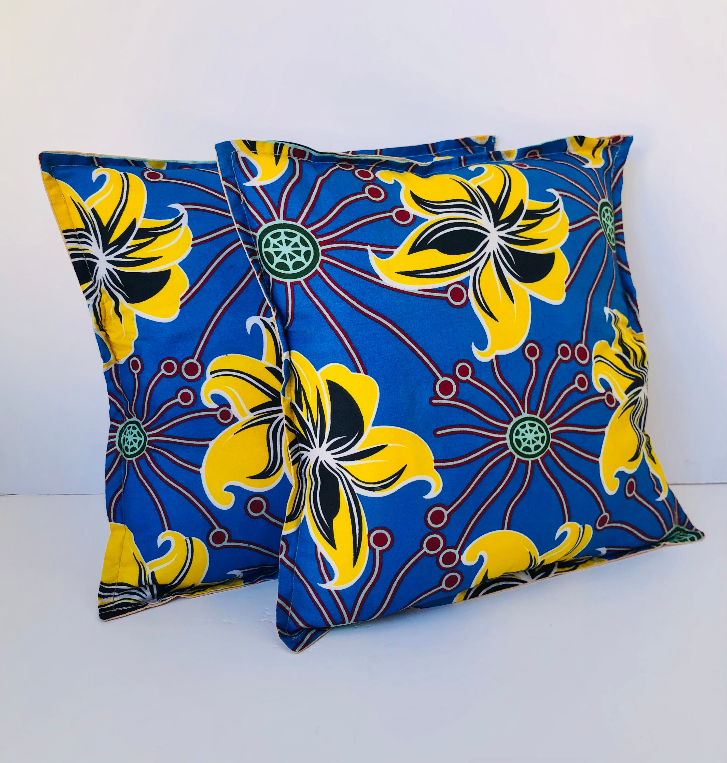 Ankara Cushion Cover Cushion Throw African Cushions Decor Etsy