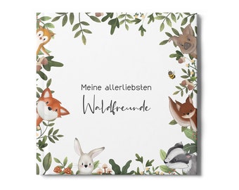 Burzel & Käfer "meine allerliebsten Waldfreunde" Freundebuch