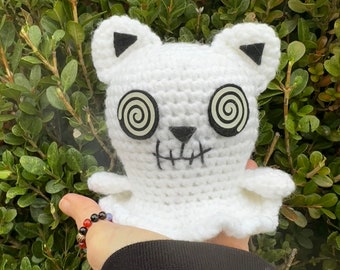 Crochet Ghost Amigurumi | Stuffed Animal | Stuffie | Plush | Plushe