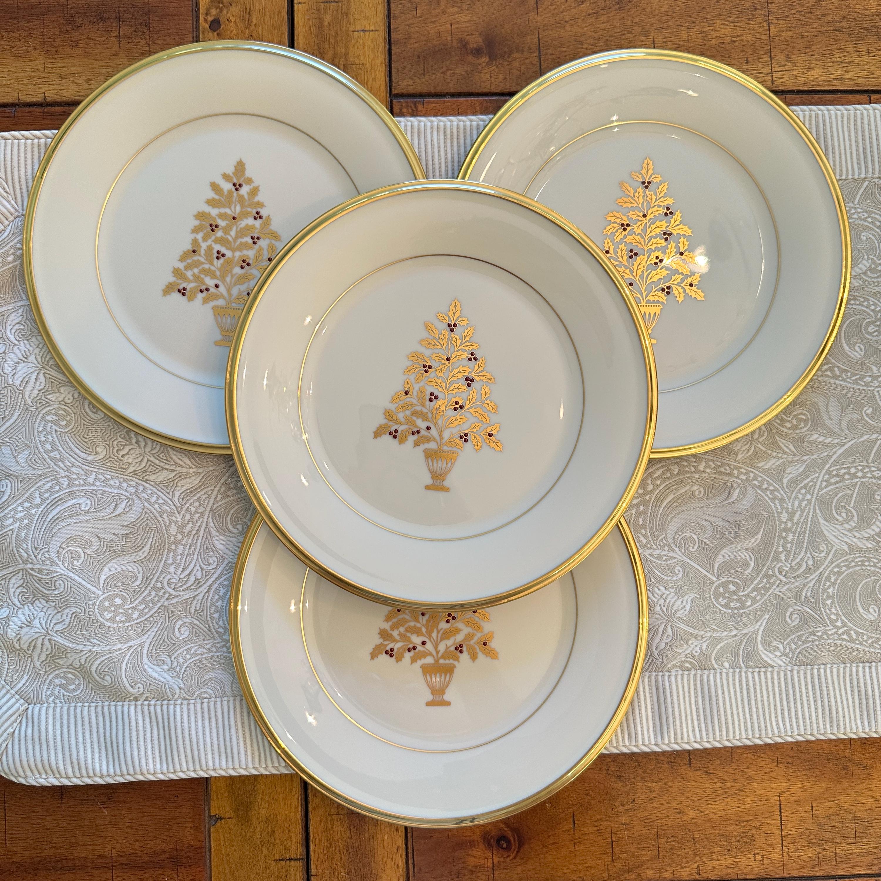 Vintage Lenox Christmas Dinnerware - Etsy