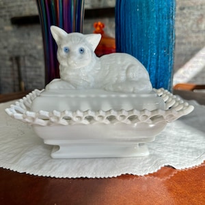 ガラス細工　キャンディディッシュボウル　WESTMORELAND GLASS 史上最も激安】 ガラス細工 キャンディディッシュボウル GLASS