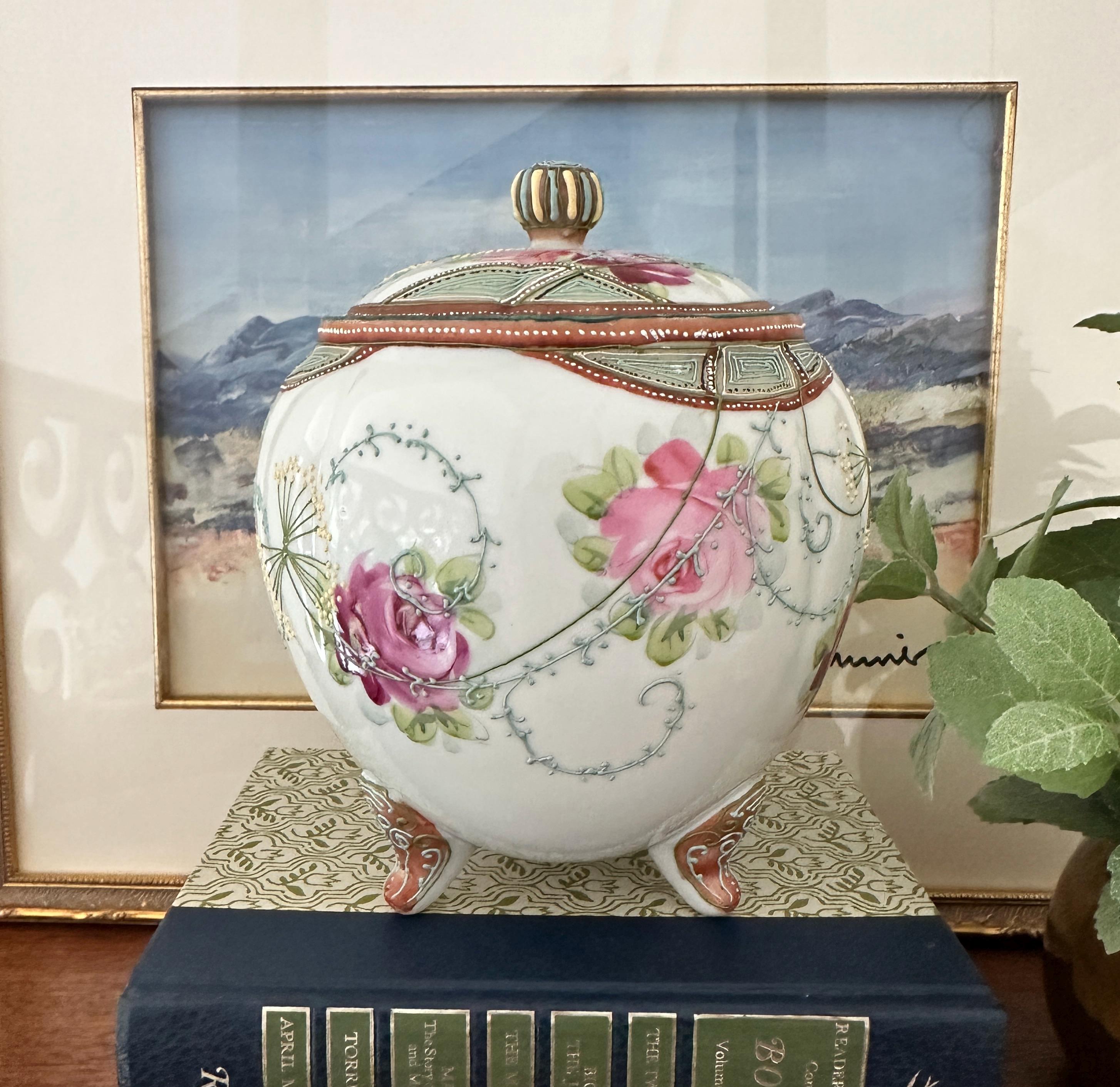 Nippon Biscuit Jar - Etsy
