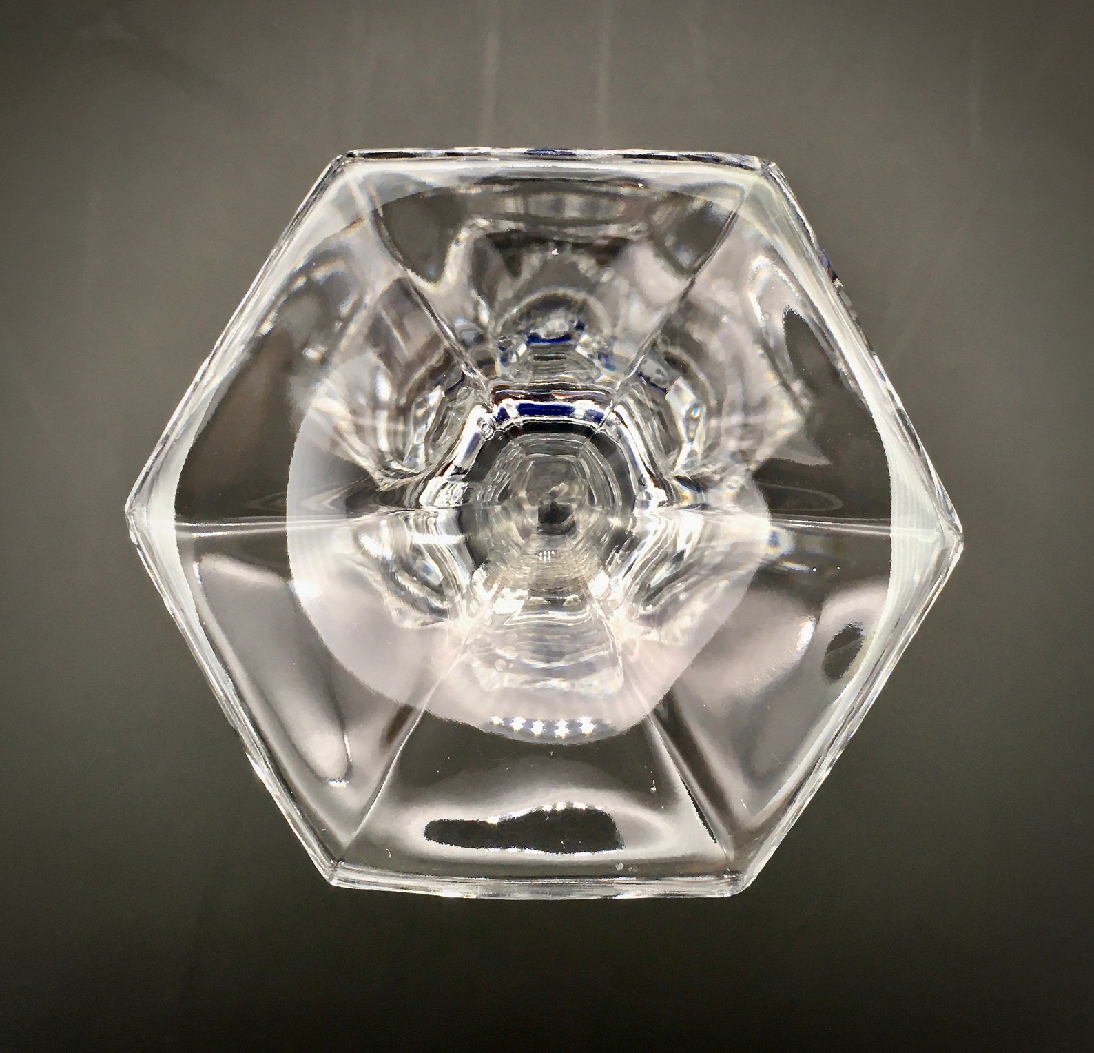 Set of Four Fostoria Glass Virginia Pattern Crystal Clear Etsy