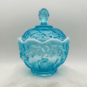 1940年代 Fentonフェントン フタ付きキャンディディッシュ 1940