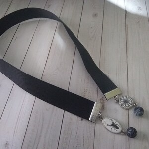 Spider ribbon bookmark